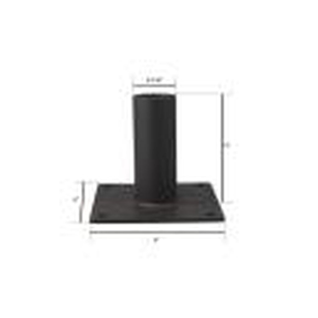 16 pack - MaxLite 104210 WALL MOUNT BRACKET; I SHAPE; 2-3/8"; BRONZE