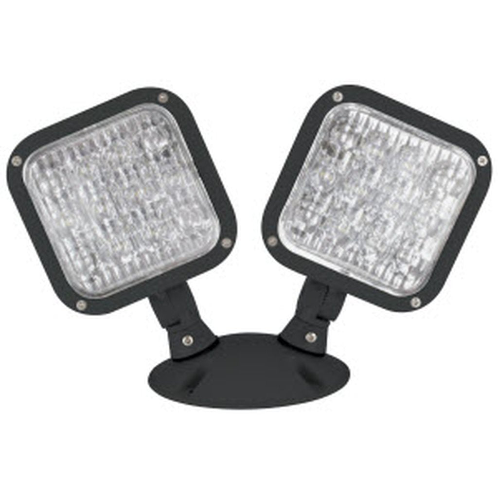 TCP LEDRH2B Emergency Fixture LED Combo Exit Double Remote Head SDT