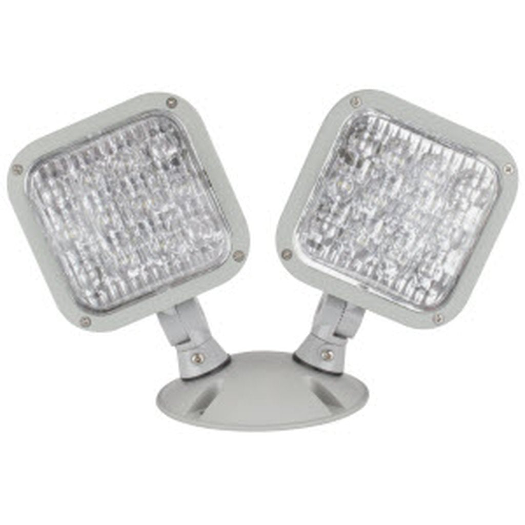 TCP LEDRH2 Emergency Fixture LED Combo Exit Double Remote Head SDT