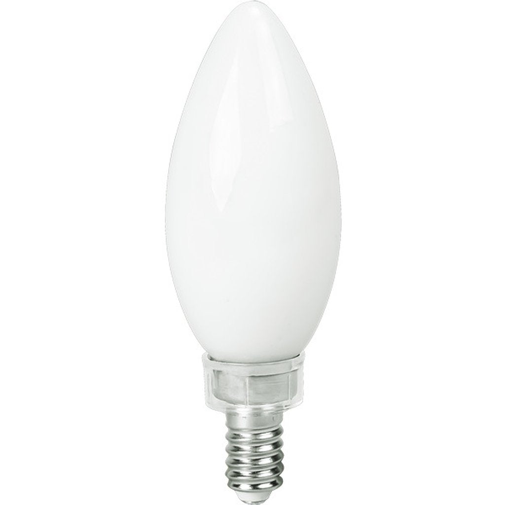 12 pack - TCP FB11D2550EW 3W B11 White LED Light Bulb