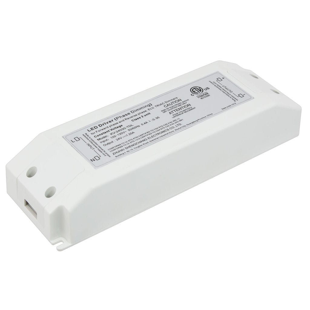 American Lighting ELV-45-12 12V DC 27-45W DIM. DRIVER 100-130V AC