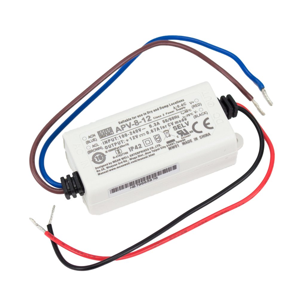 American Lighting LED-DR8-24 CV 24VDC DRIVER 8W 100-240V INP cURus