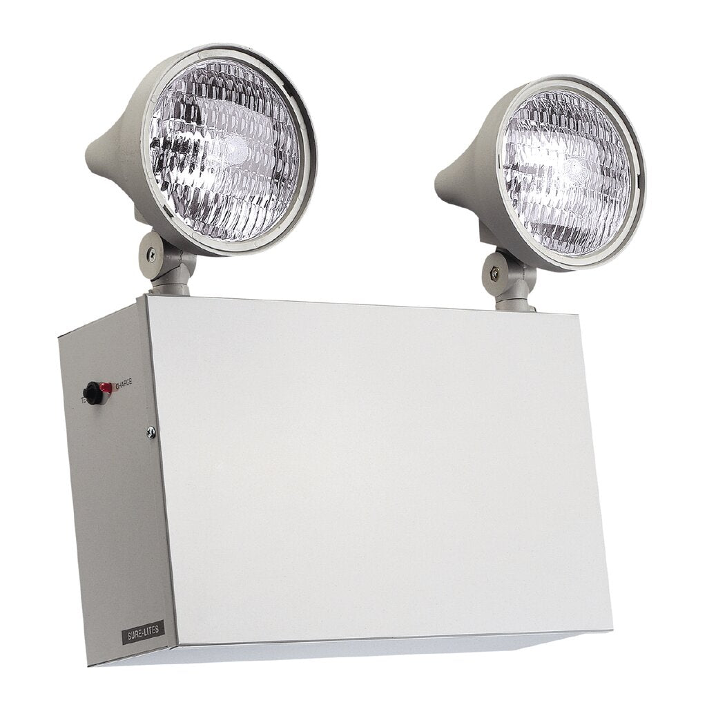 HR12117 Steel Fixture Emergency Light 9W 120/277VAC 12VDC White