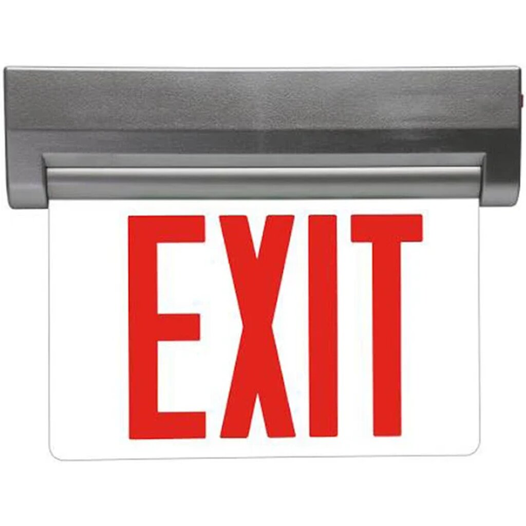MaxLite EXE-RS1S 4.2W LED Fixture EDGELIT EXIT RED LETTERS 1 SIDE Exit