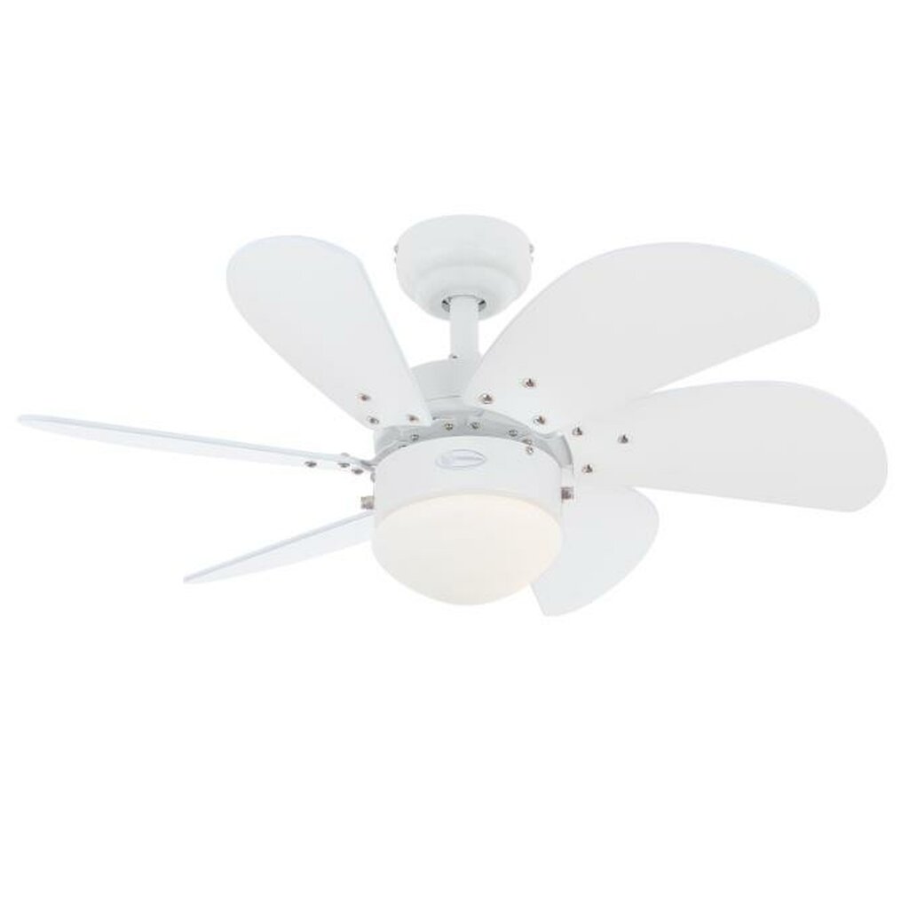 Westinghouse 7234400 30 in. Turbo Swirl White Ind