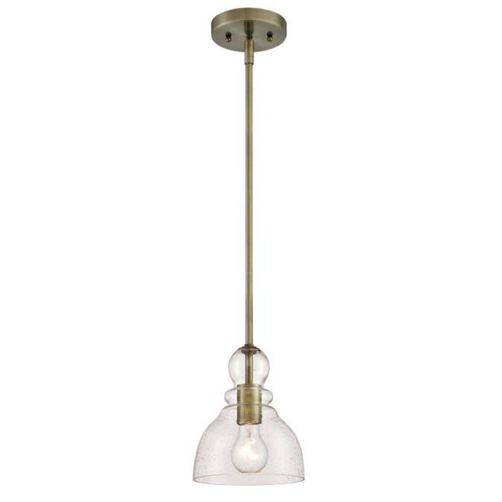 Westinghouse 6356500 Pendant Fixture Fiona Mini Antique Br