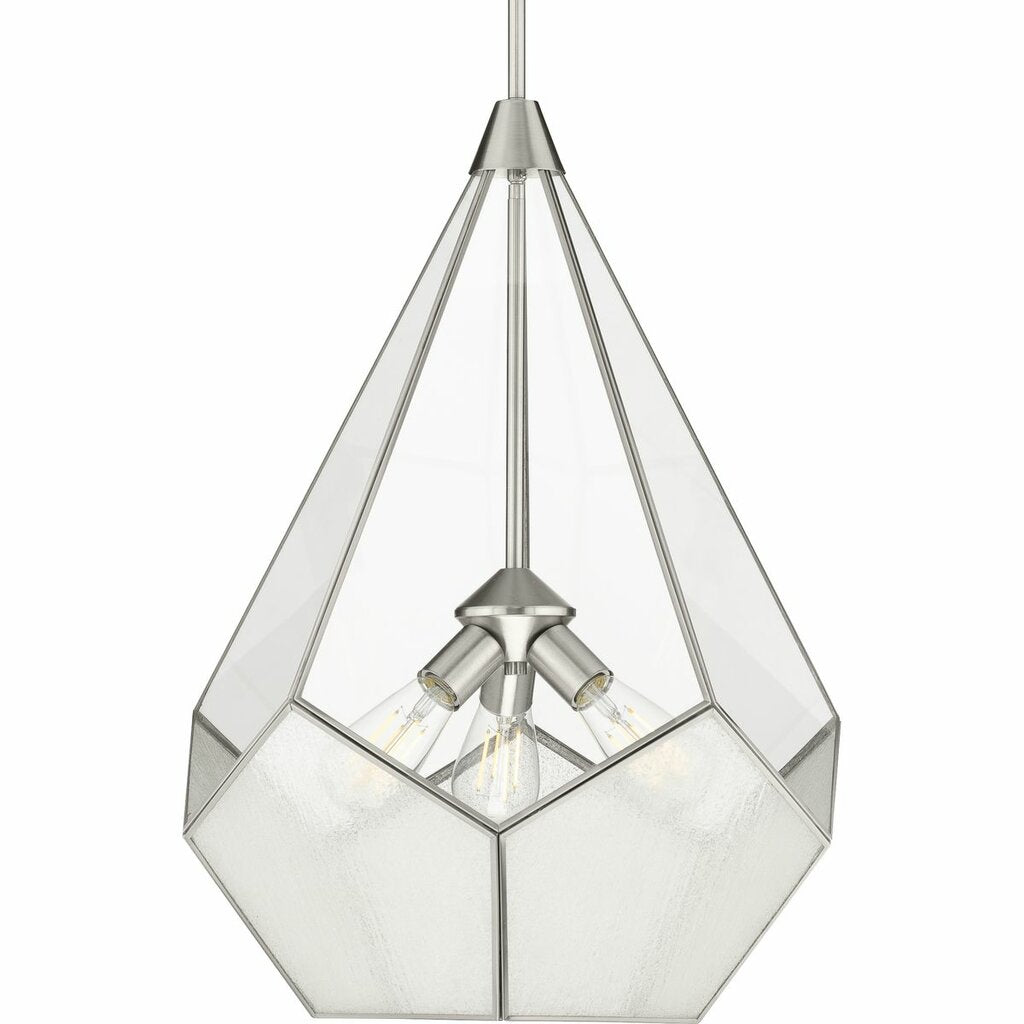 Progress Lighting P5322-09 Fixture Inspired by modern geometric