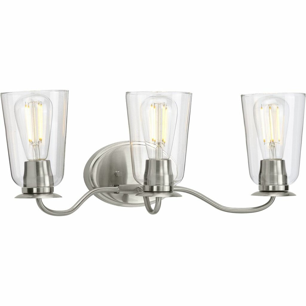 Progress Lighting P300263-009 Fixture This versatile bath light will
