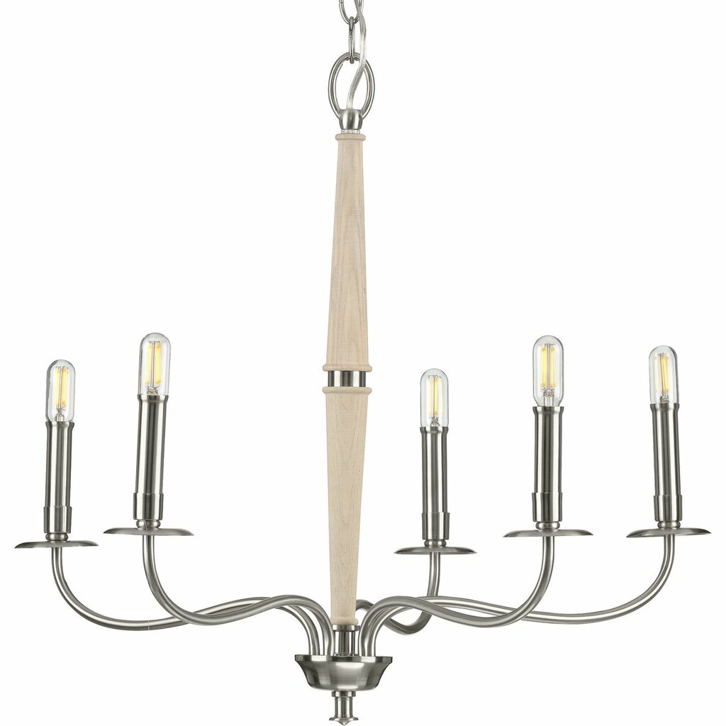 Progress Lighting P400199-009 Fixture This versatile chandelier from