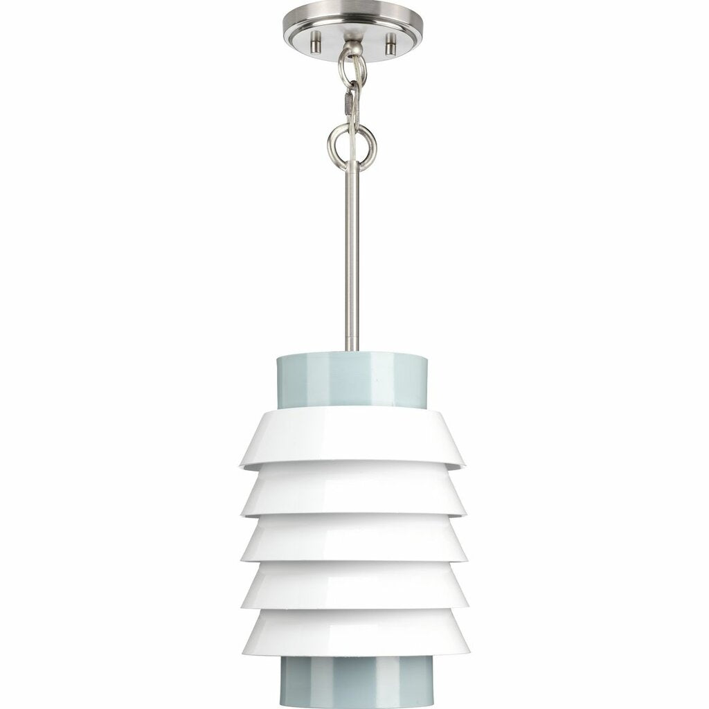 Progress Lighting P500194-009 Fixture Mixed metallics combined with a