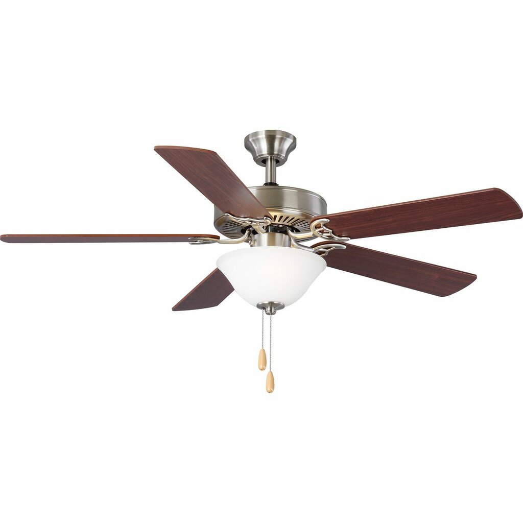 Progress Lighting P2599-09 A 52 in two-light five-blade fan with