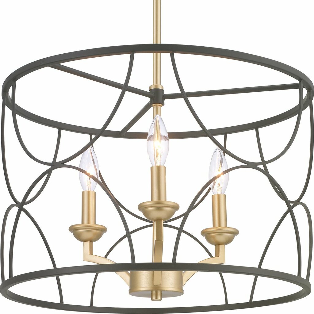Progress Lighting P400177-031 Fixture A three-light inner cluster in