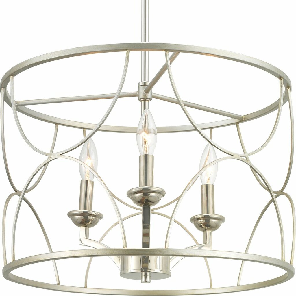 Progress Lighting P400177-134 Fixture A three-light inner cluster in