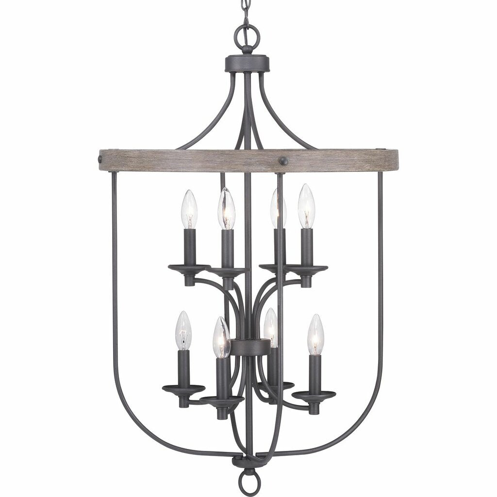 Progress Lighting P500158-143 Fixture The eight-light foyer in the