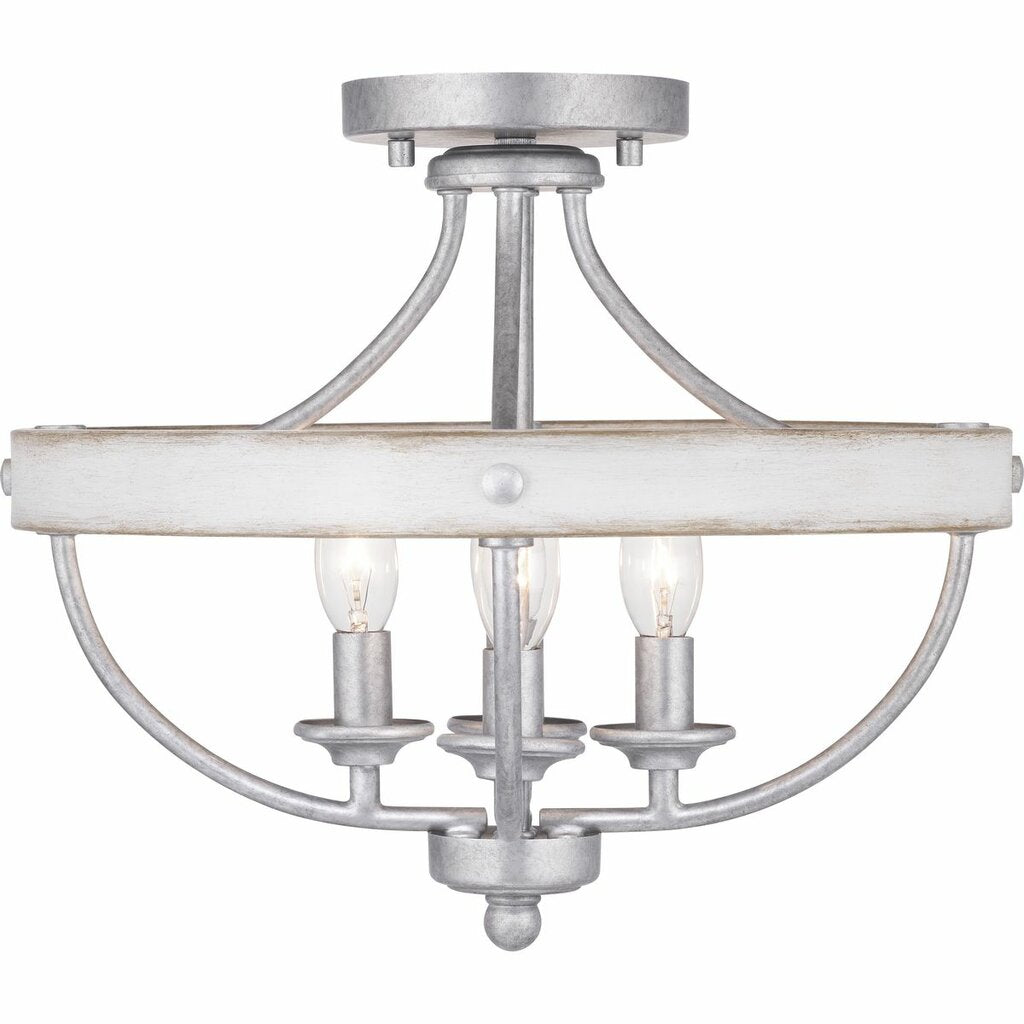 Progress Lighting P350117-141 Fixture The four-light semi-flush