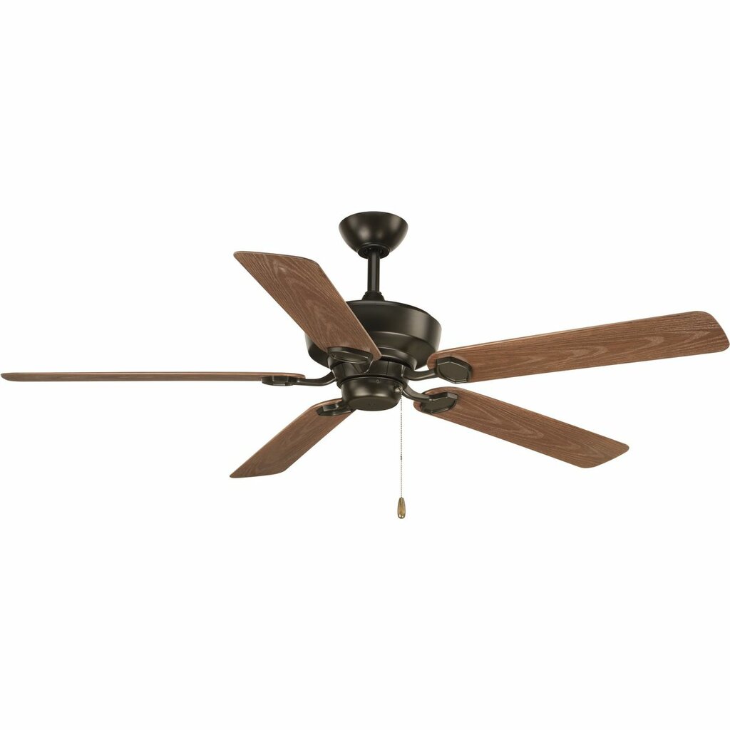 Progress Lighting P2562-20 This five-blade 60 in Lakehurst ceiling fan