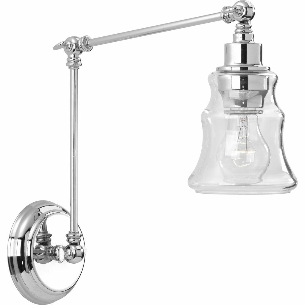 Progress Lighting P710044-015 A casual coastal-inspired swing-arm
