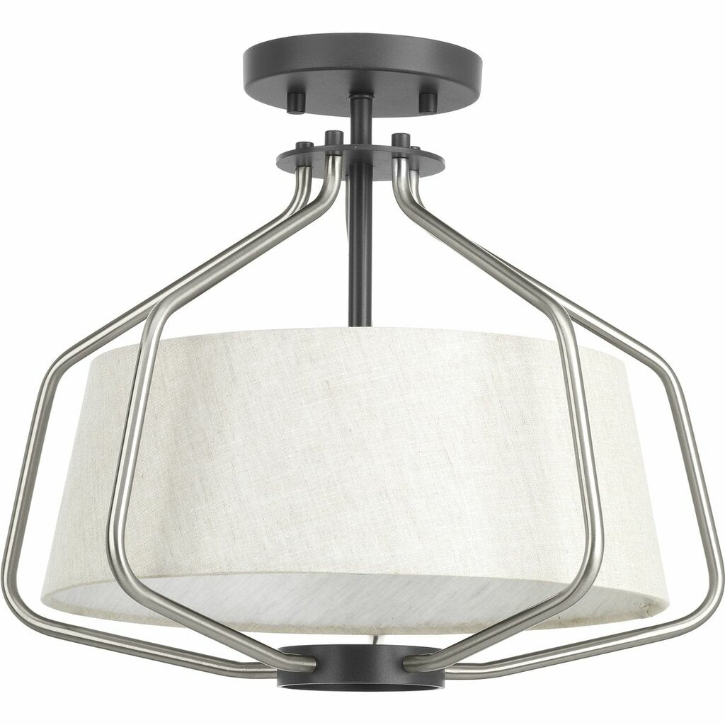 Progress Lighting P350102-009 Fixture The semi-flush convertible