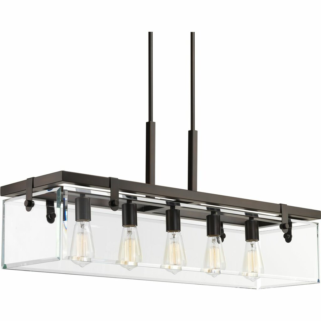Progress Lighting P400116-020 Fixture Inspired by modern architecture.