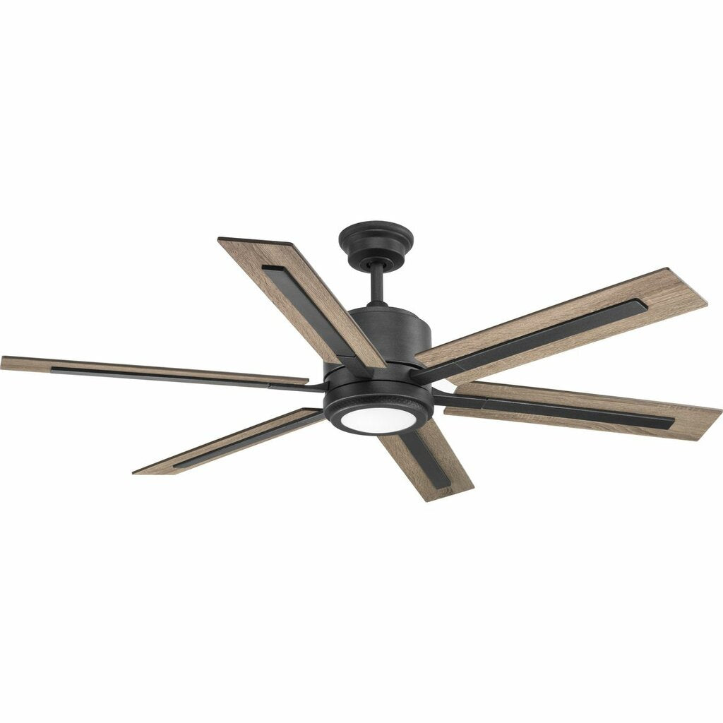 Progress Lighting P2586-7130K The 60 inch Glandon ceiling fan features