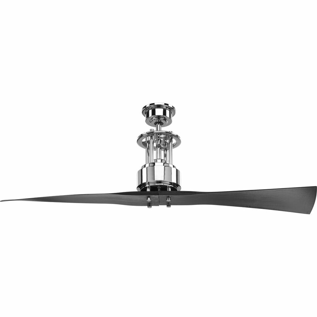 Progress Lighting P2570-15 The 56 inch Spades ceiling fan features a