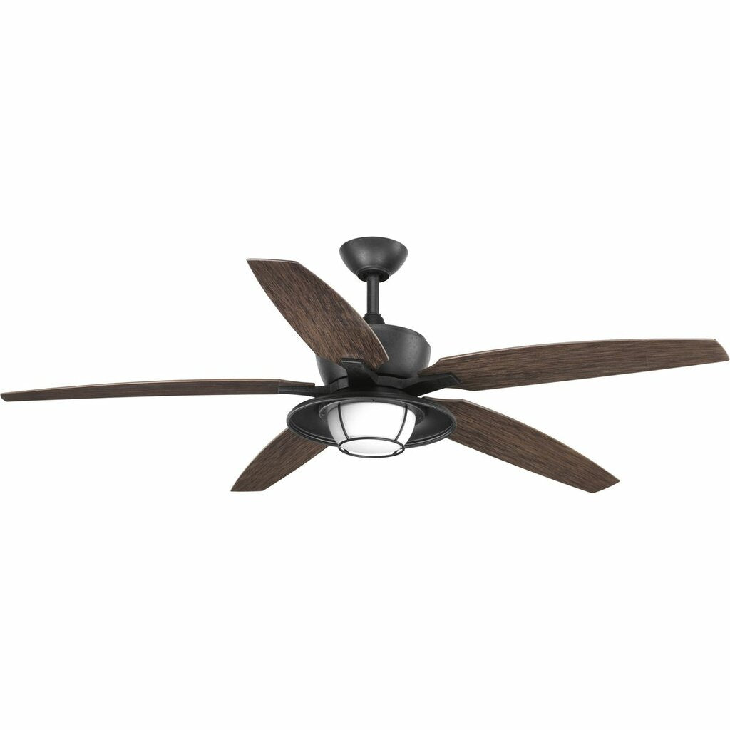 Progress Lighting P2564-8030K This five-blade 60 inch Forged Black