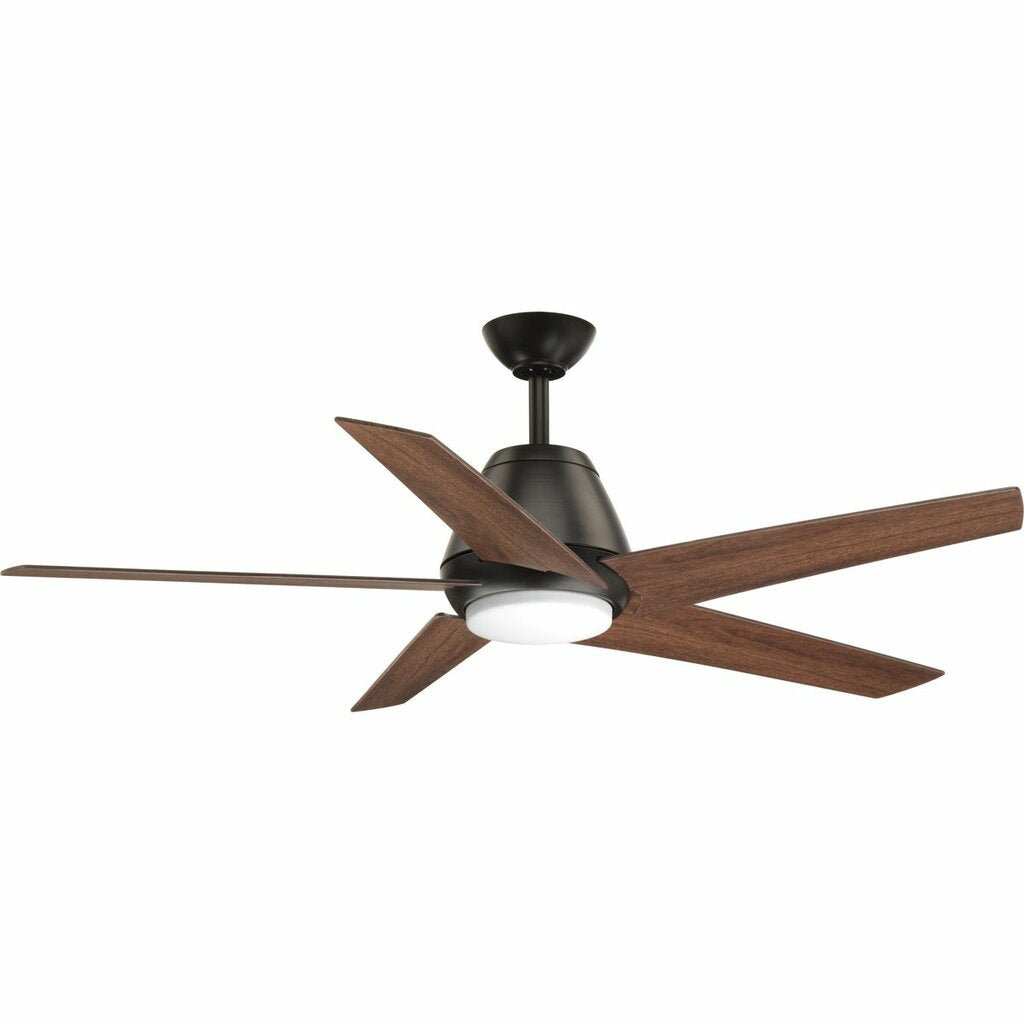 Progress Lighting P2582-2030K This five-blade 54 inch Gust ceiling fan