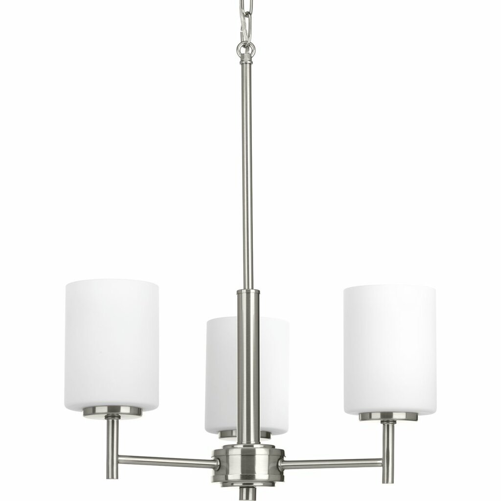 Progress Lighting P4318-09 Fixture Three-light chandelier from the