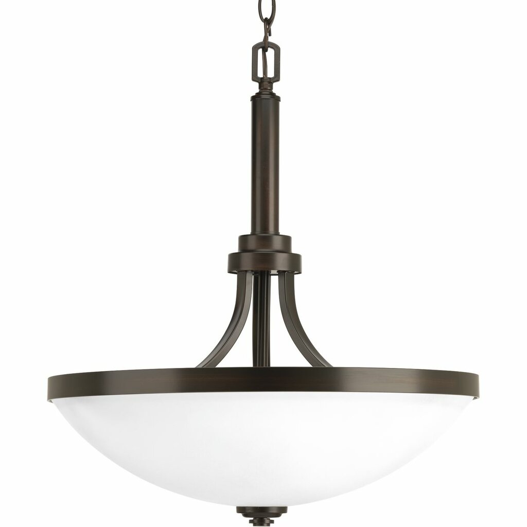 Progress Lighting P500054-020 Fixture Topsail features a graceful