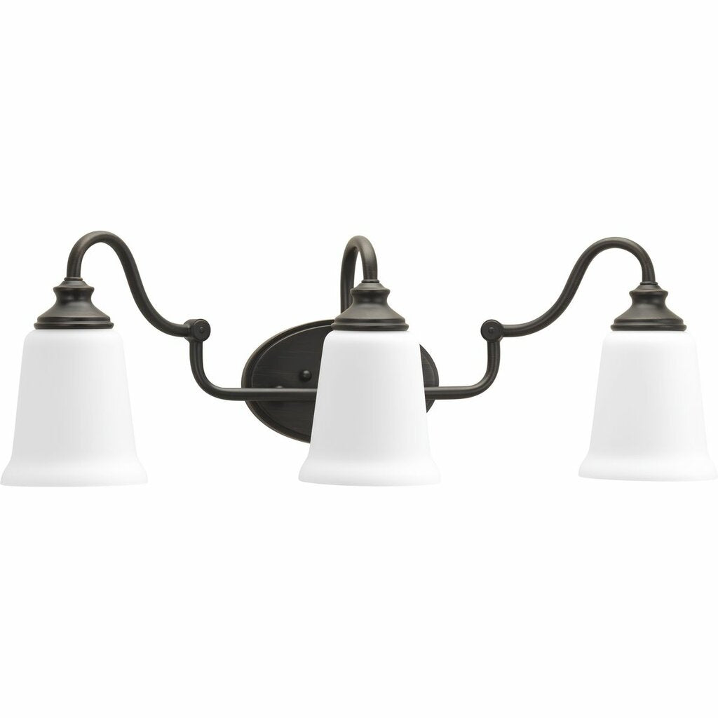 Progress Lighting P300026-074 Bath Fixture A Victorian-inspired bath