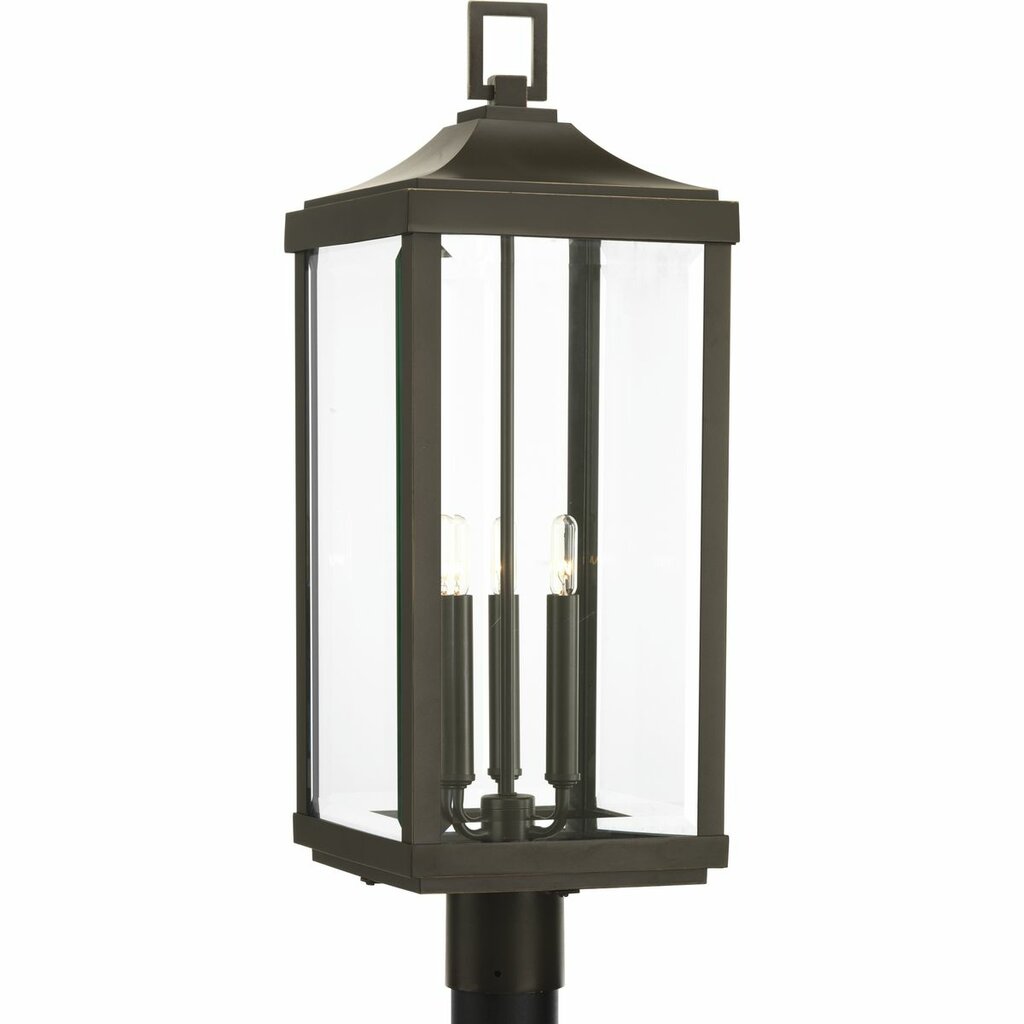 Progress Lighting P540004-020 Fixture Elongated frames capture the