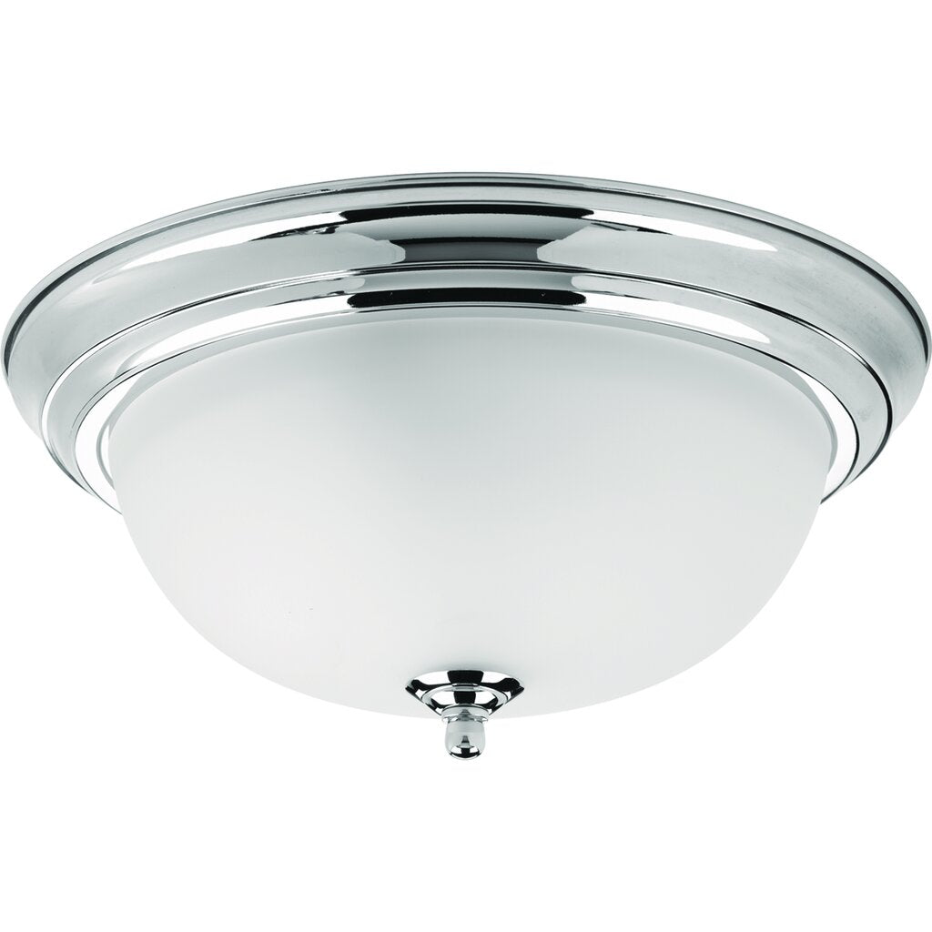 Progress Lighting P3925-15ET Fixture Two-light flush mount with dome