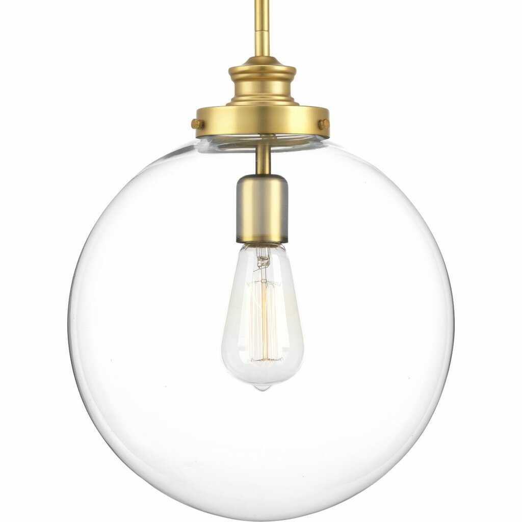 Progress Lighting P5328-137 Pendant Fixture The one-light pendant in