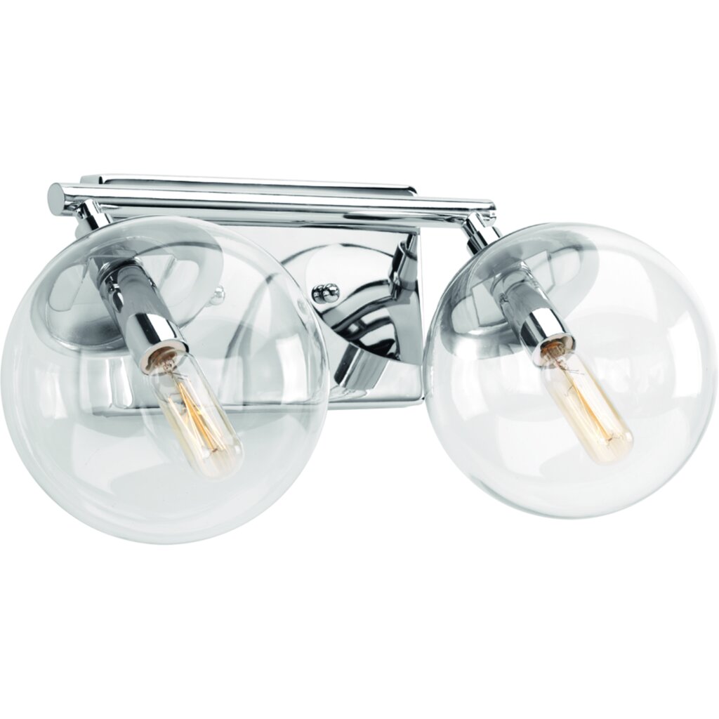 Progress Lighting P2854-15 Bath Fixture Giving a nod to the space age