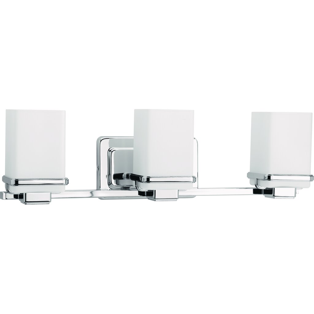 Progress Lighting P2195-15 Bath Fixture Enjoy a cool and sleek modern