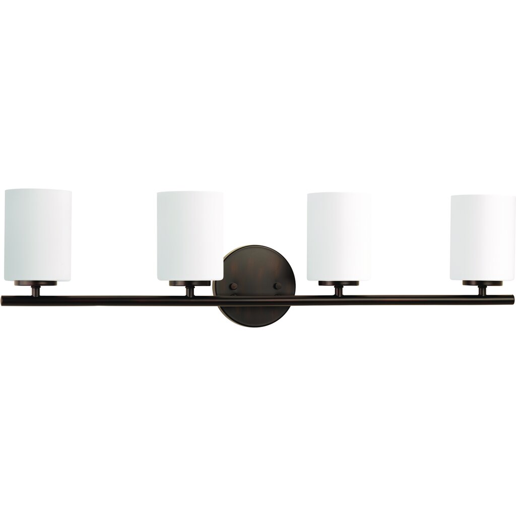 Progress Lighting P2160-20 Bath Fixture Four-light bath & vanity from