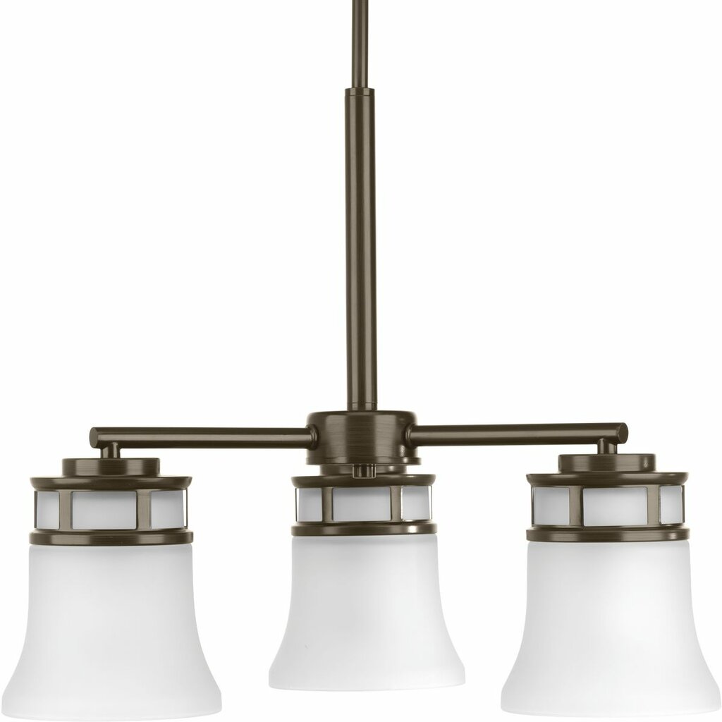 Progress Lighting P4612-20 Chandelier Fixture Three-light chandelier