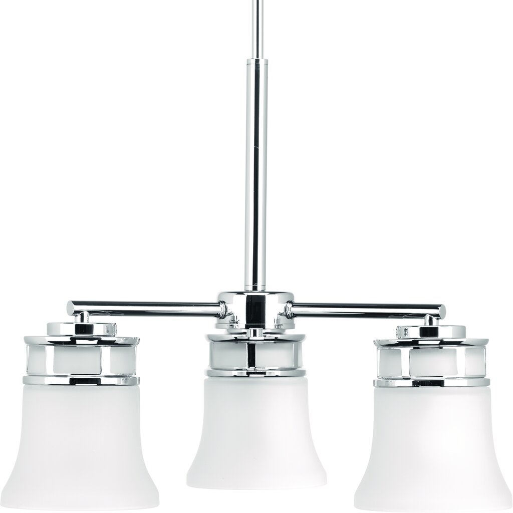 Progress Lighting P4612-15 Chandelier Fixture Three-light chandelier