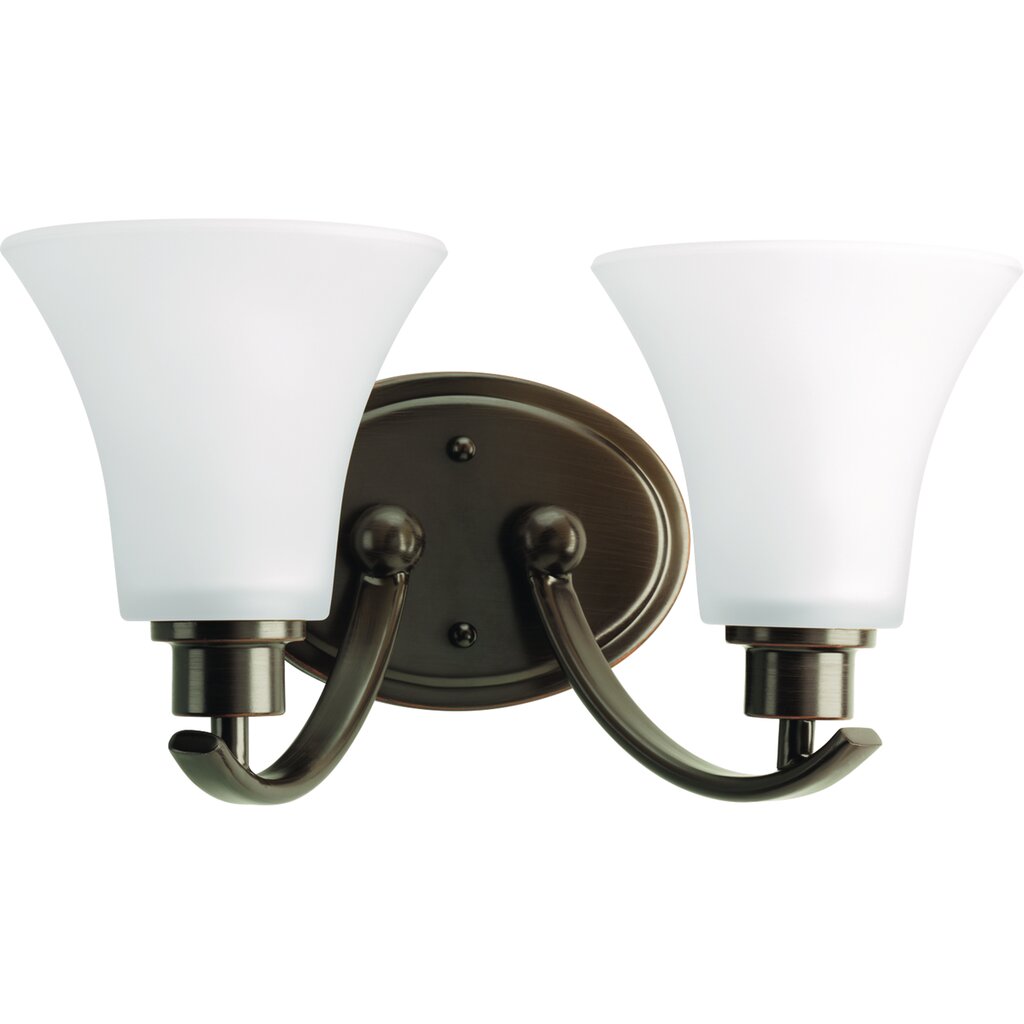 Progress Lighting P2001-20W Bath Fixture Gleeful simplicity defines