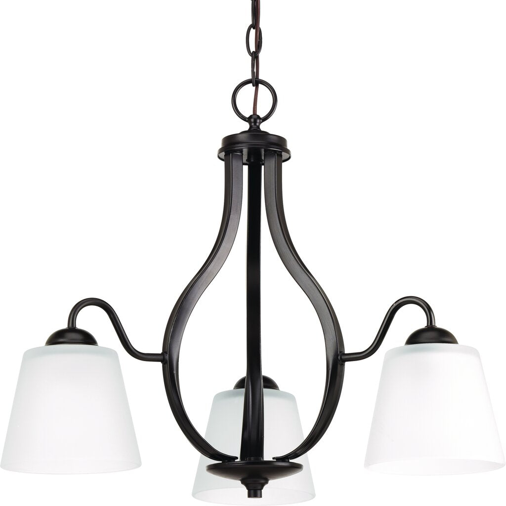 Progress Lighting P4745-20 Chandelier Fixture The three-light