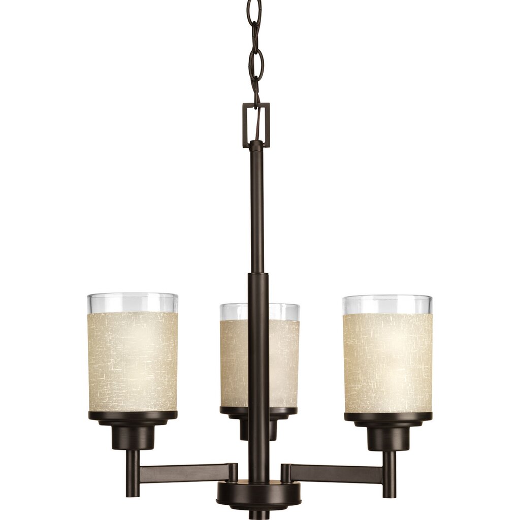 Progress Lighting P4458-20 Chandelier Fixture Three-light chandelier