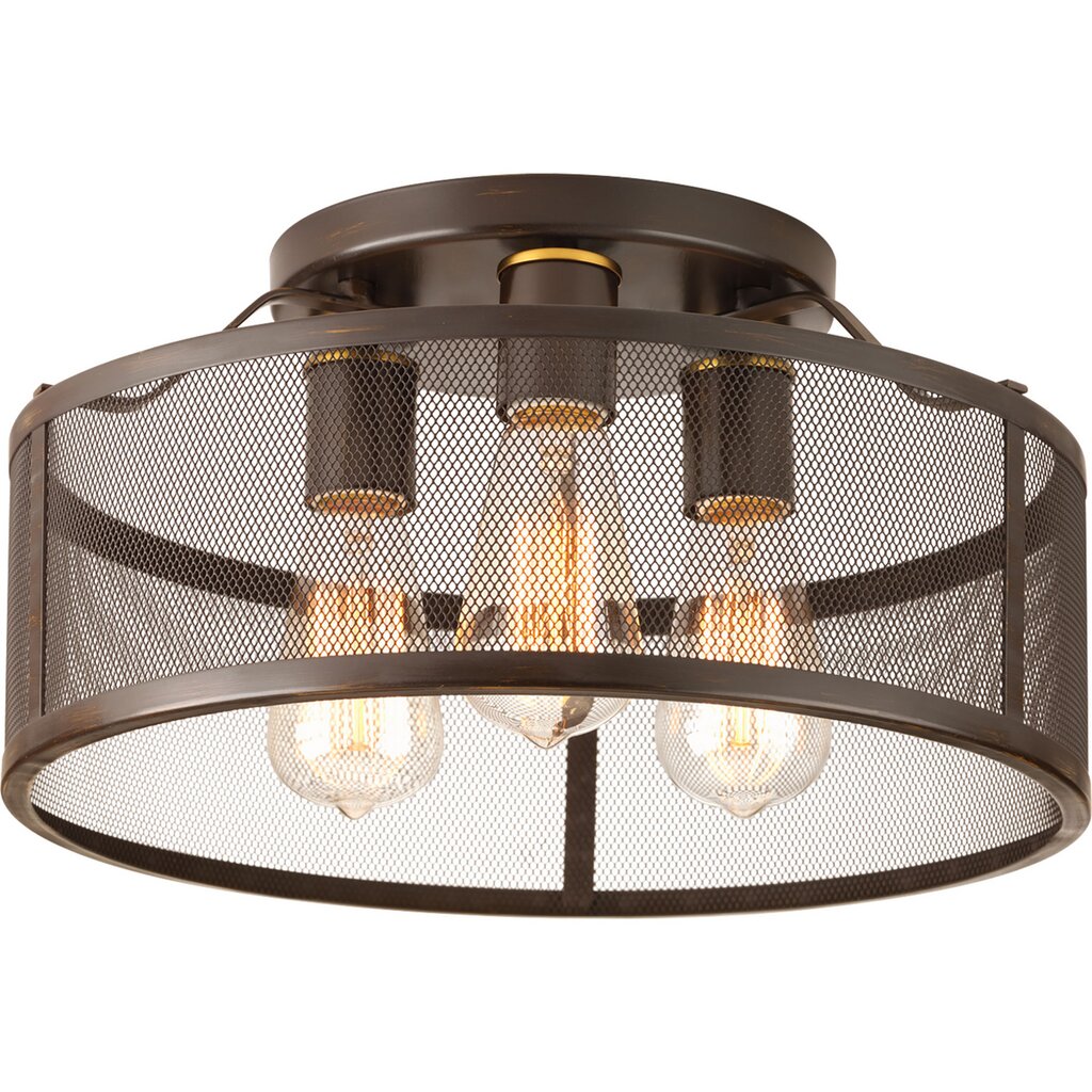 Progress Lighting P3452-20 Close-To-Ceiling Fixture Three-light Flush