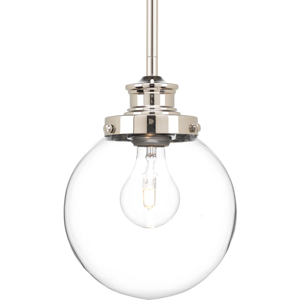 Progress Lighting P5067-104 Pendant Fixture The one-light pendant in