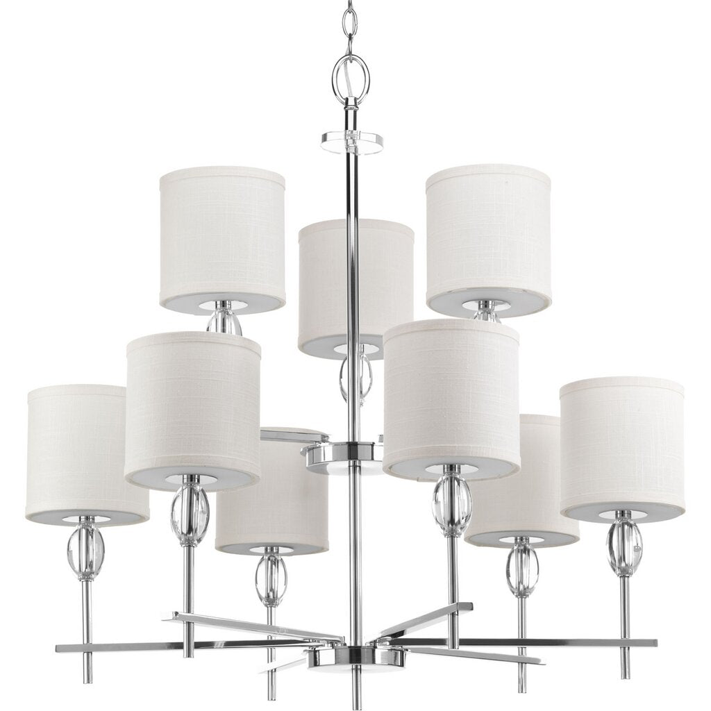 Progress Lighting P4142-15 Chandelier Fixture Enjoy high status with a