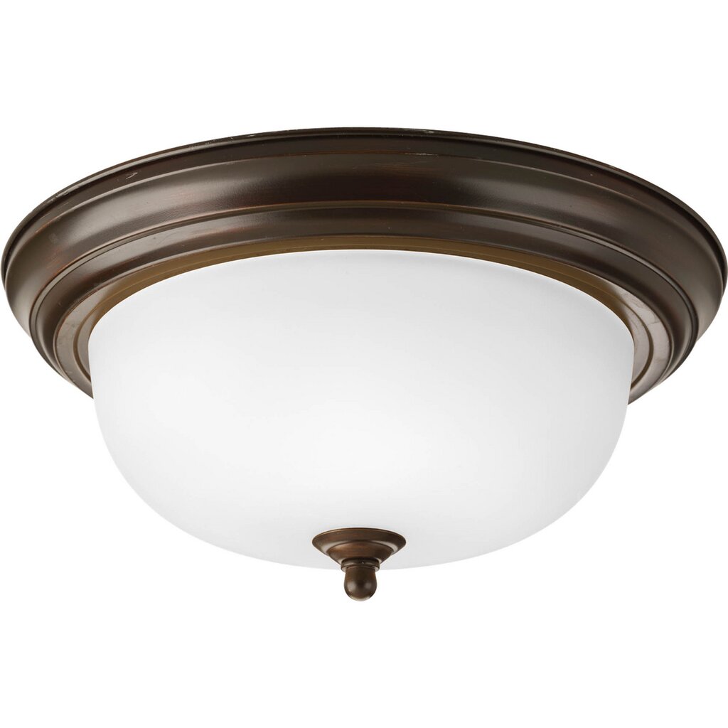 Progress Lighting P3925-20ET Close-To-Ceiling Fixture Rimmed in rich