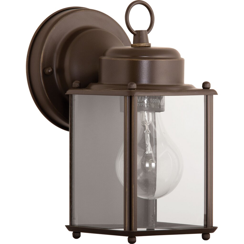 Progress Lighting P5607-20 Fixture Coach lantern with clear flat glass
