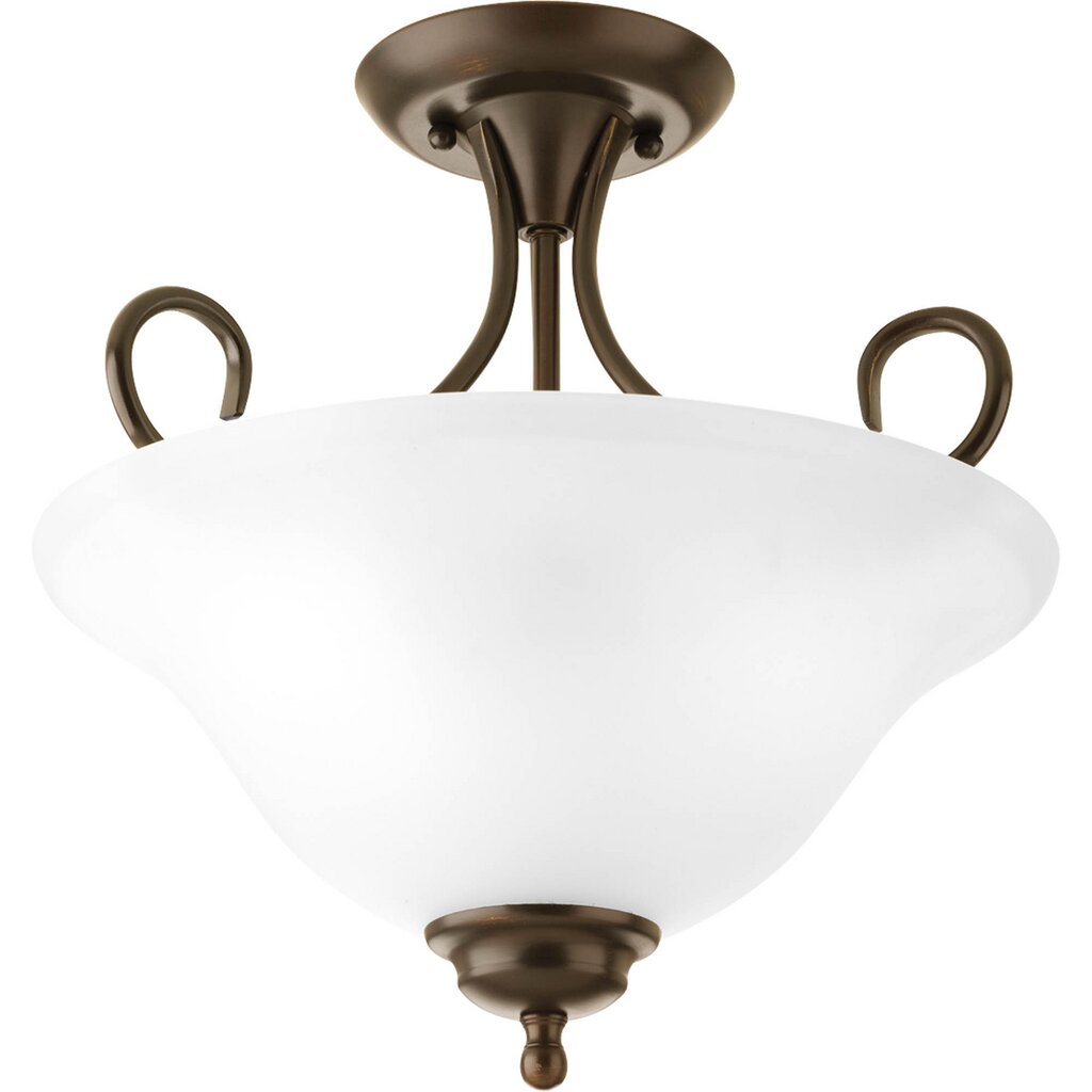 Progress Lighting P3460-20ET Close-To-Ceiling Fixture Two-light 13-1/4