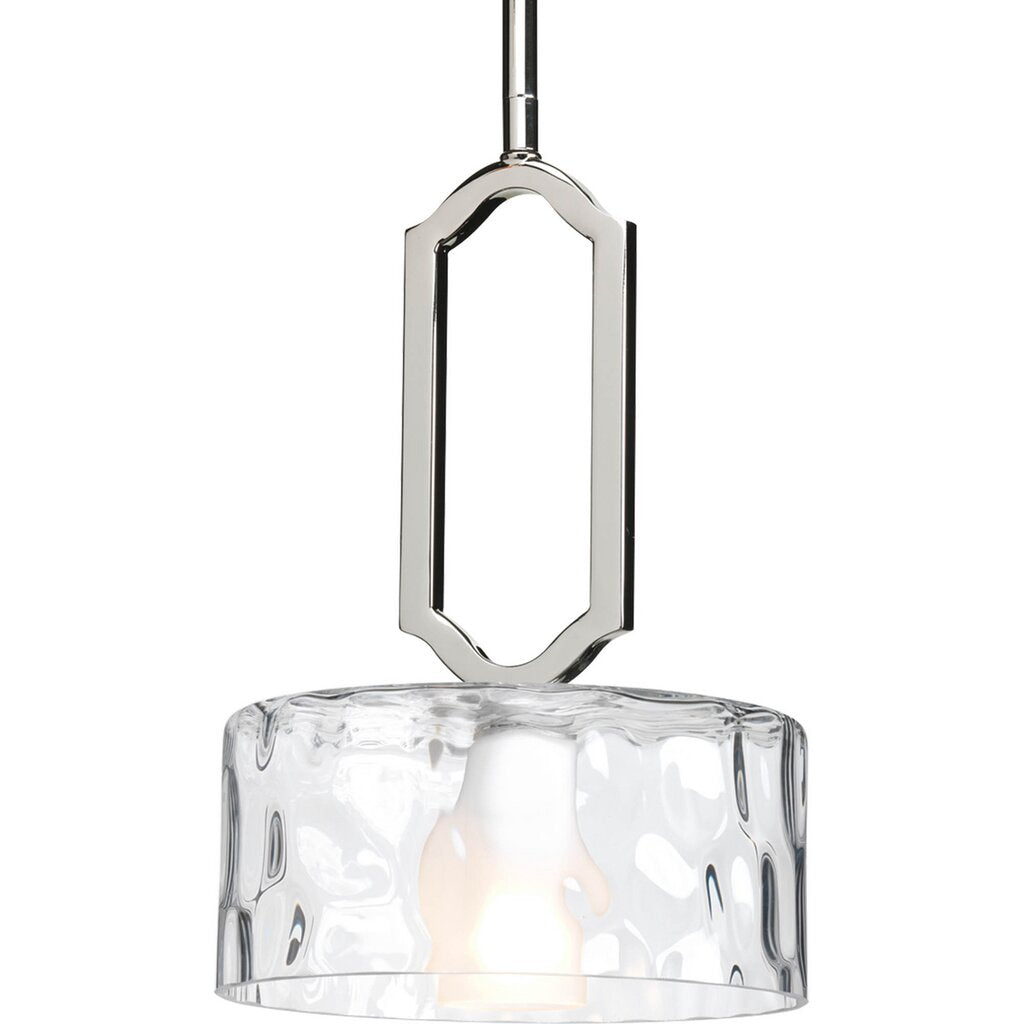 Progress Lighting P5306-104WB Pendant Fixture One-light mini-pendant.