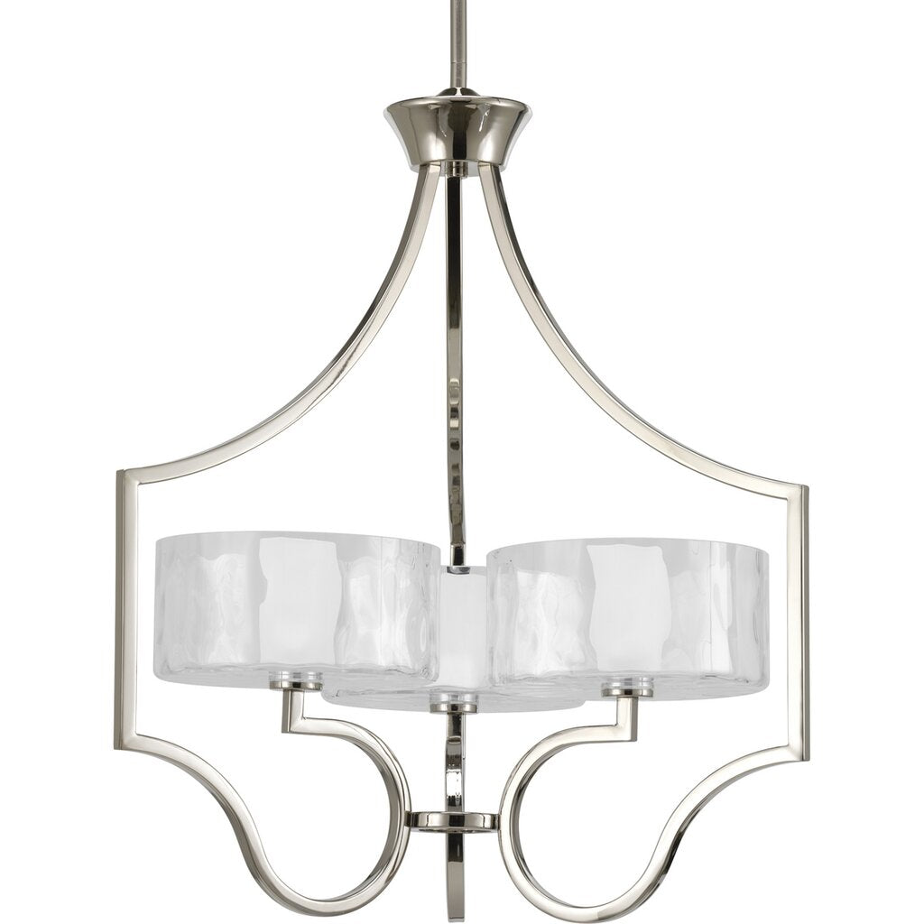 Progress Lighting P4644-104WB Chandelier Fixture Three-light