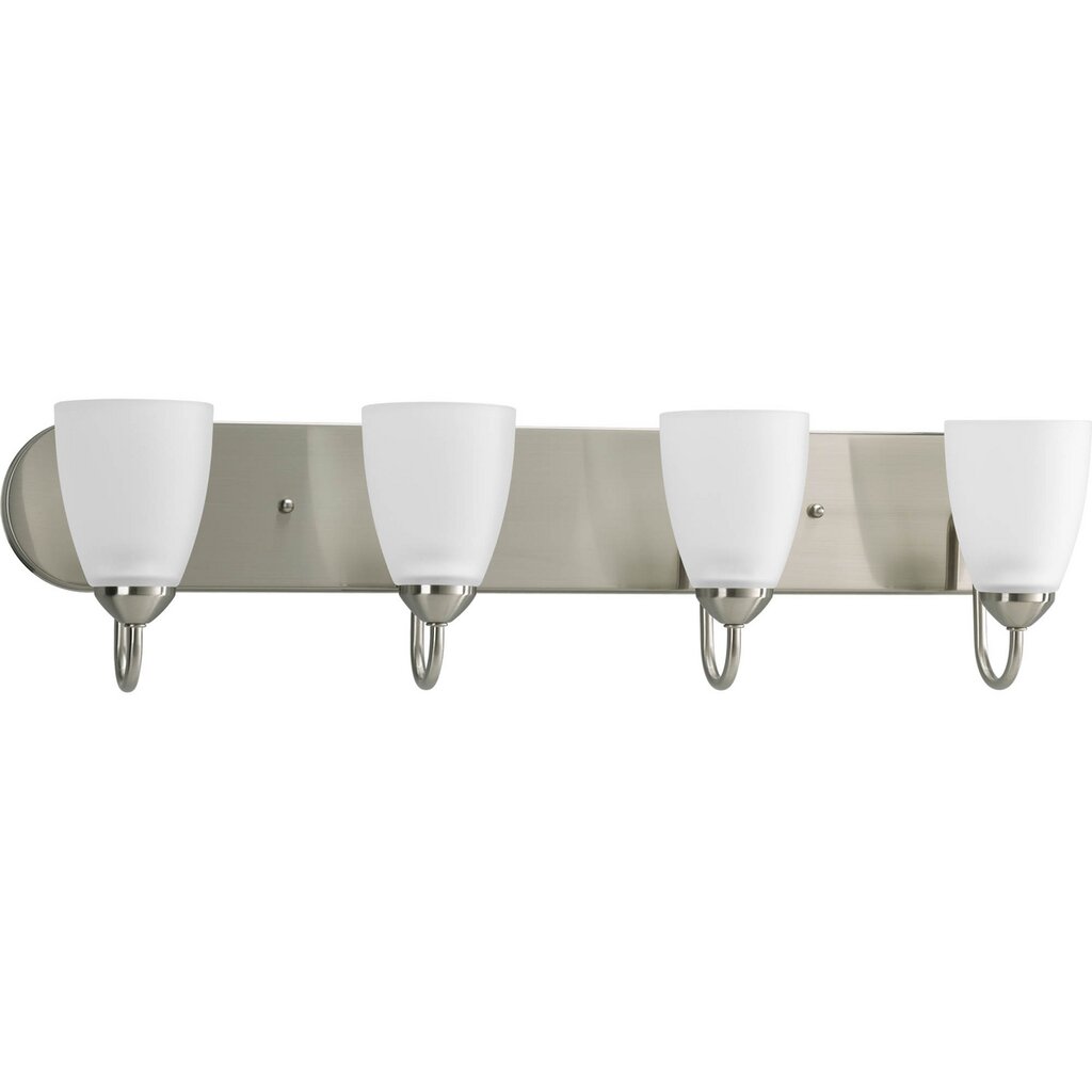 Progress Lighting P2709-09 Bath Fixture Gather possesses a smart